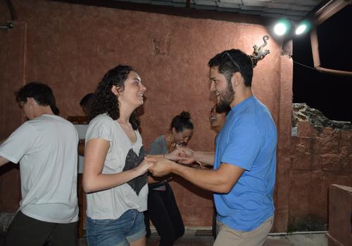 Salsa dance class