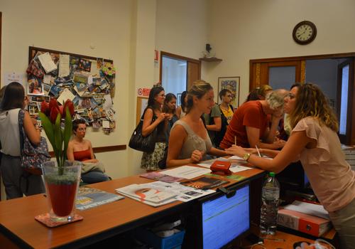 Accademia Italiana Salerno Front Desk